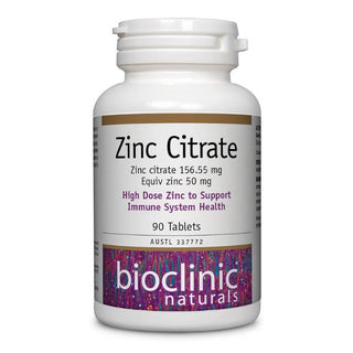 Bioclinic Naturals Zinc Citrate